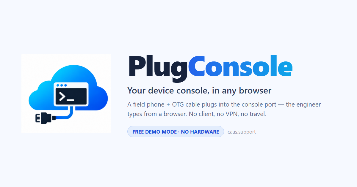 PlugConsole